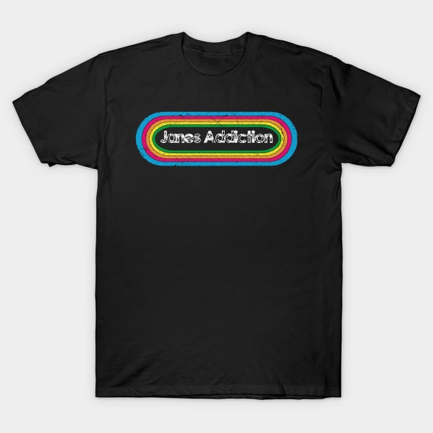 janes ll rainbow retro T-Shirt by bubur ayam